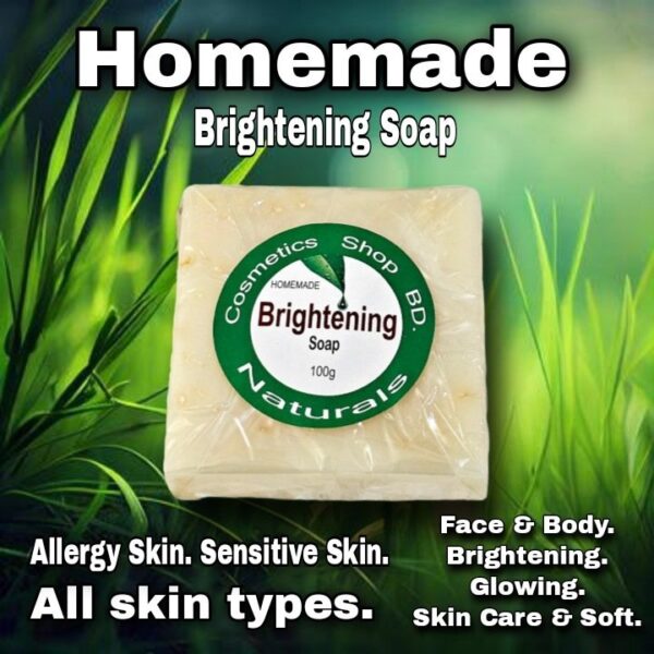 Homemade Natural Brightening soap