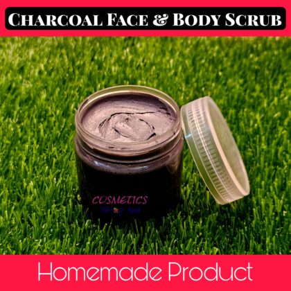 Homemade Charcoal Face & Body Scrub