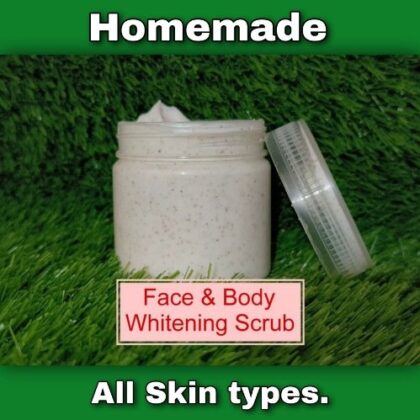 Homemade Face & Body Whitening Scrub